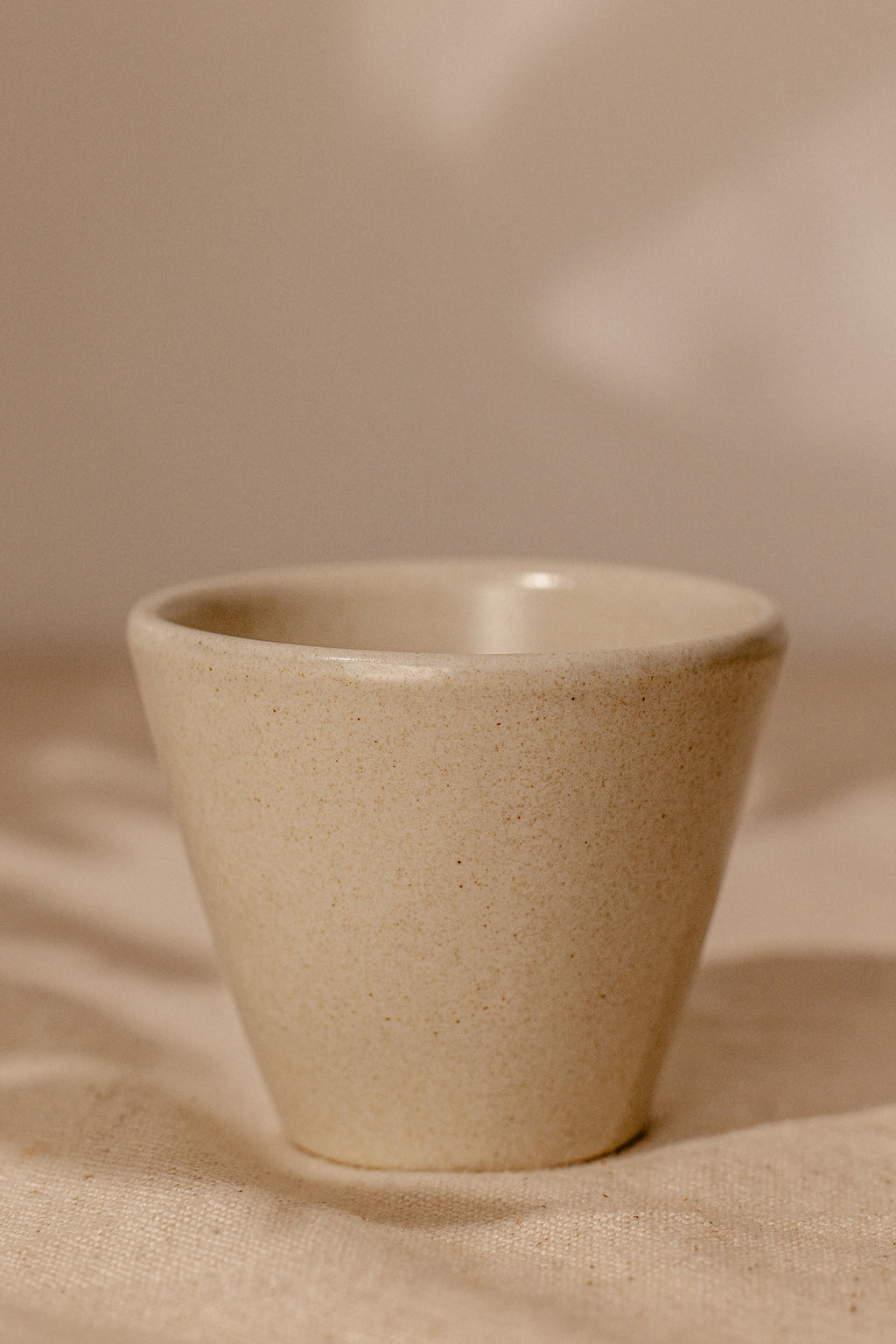 Terra - Espressotasse Cremeweiß