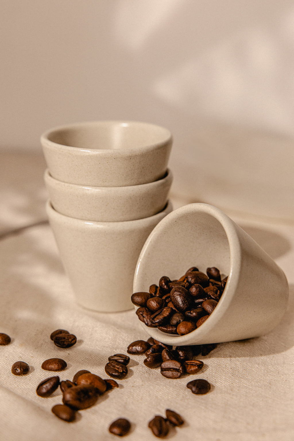 Terra - Espressotasse Cremeweiß
