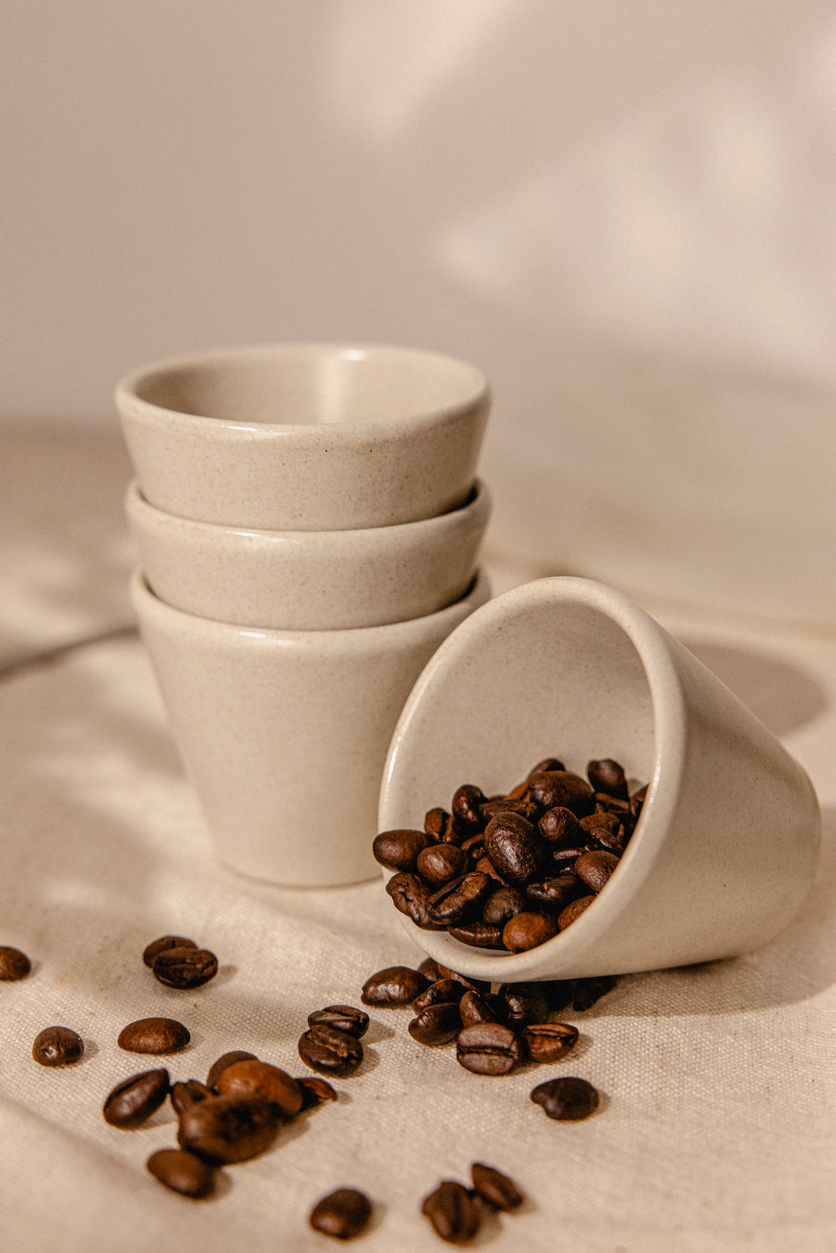 Terra - Espressotasse Cremeweiß